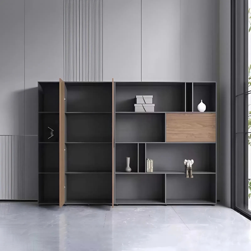 Tủ Hồ Sơ Thiết Kế Cánh Mở Kết Hợp Hệ Hộc Kéo Tiện Lợi - THS340