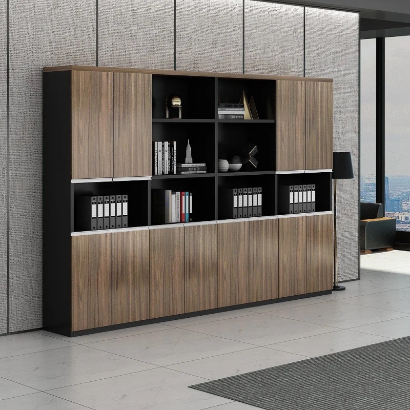 Tủ Tài Liệu Gỗ Giám Đốc Sang Trọng - THS110