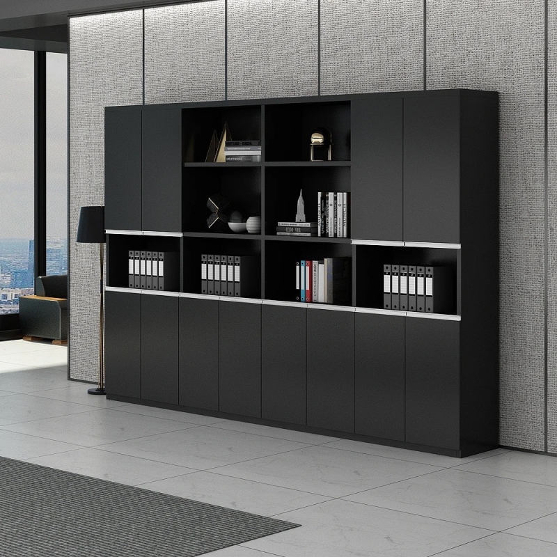 Tủ Tài Liệu Gỗ Sang Trọng Phòng Lãnh Đạo  - THS215