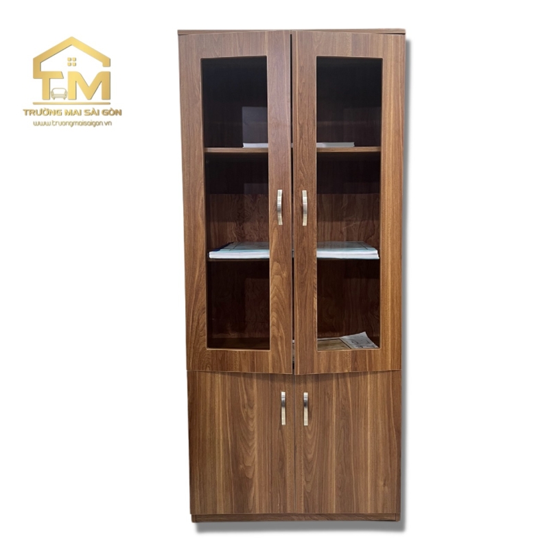 Tủ Hồ Sơ Gỗ 2 Cánh Bolen Cao Cấp - THS74