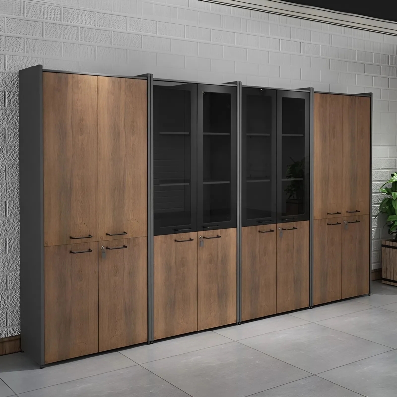 Tủ Hồ Sơ Hệ 4 Buồng Lưu Trữ Đa Năng Có Khóa - THS374