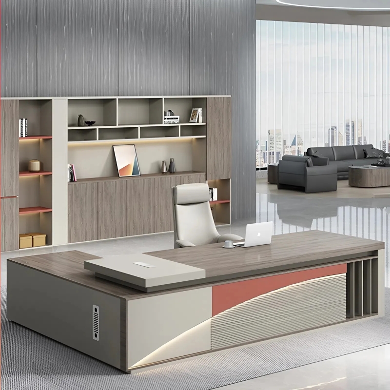 Tủ Hồ Sơ Minimalist Wood, Thiết Kế Phân Ngăn Đa Tầng - THS379