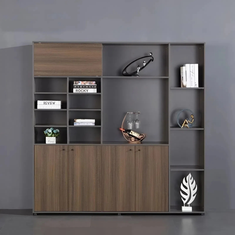 Tủ Hồ Sơ Nhiều Ngăn Tích Hợp Ngăn Kéo Và Ô Trống – THS349