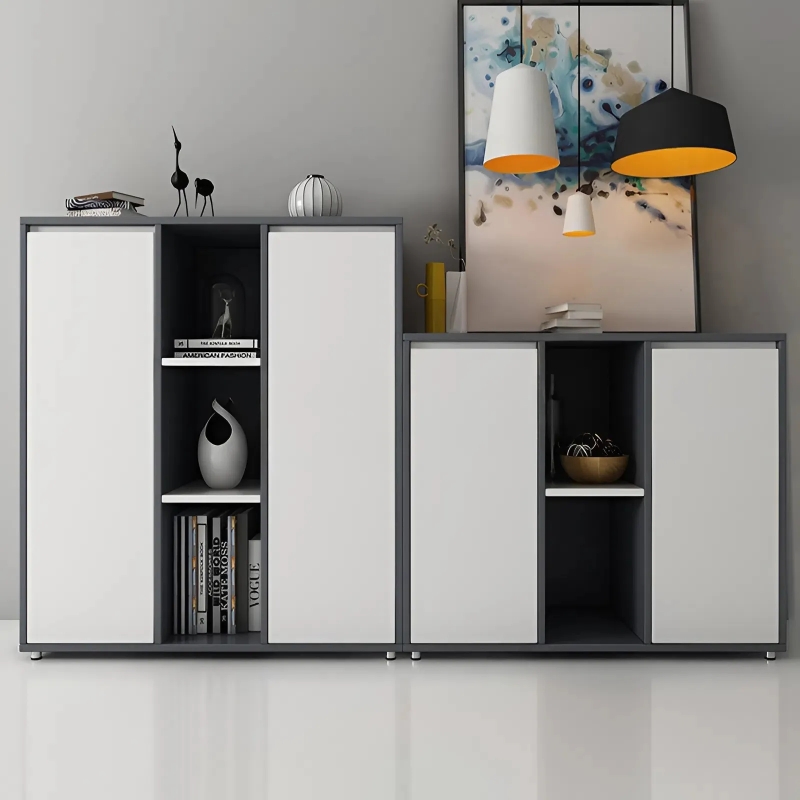 Tủ Hồ Sơ Thấp Thiết Kế Phân Tầng Bậc Thang - THS352