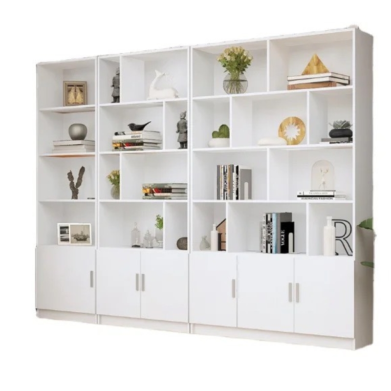 Tủ Tài Liệu Gỗ Kệ Tủ Trưng Bày -  THS117