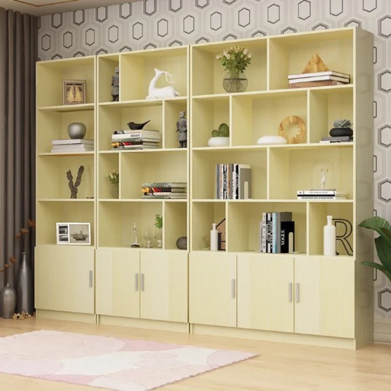 Tủ Tài Liệu Gỗ Kệ Tủ Trưng Bày -  THS117