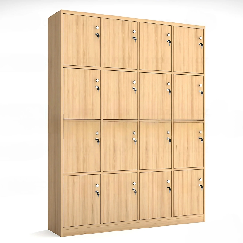 Tủ Locker 16 Ngăn Kẻ Caro Độc Đáo - TLK79