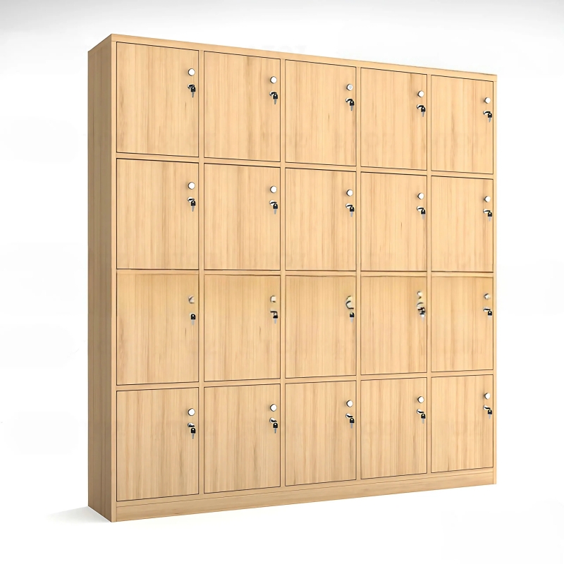 Tủ Locker Gỗ MDF 20 Ngăn Đa Năng - TLK80