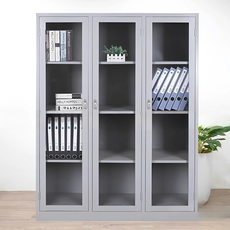 Tủ Locker 3 Cánh Kính Trong Suốt Dài - TLK59