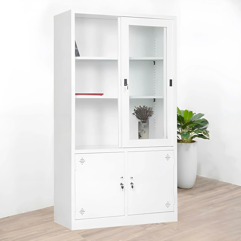 Tủ Locker 2 Cánh Trượt Trong Suốt - TLK52