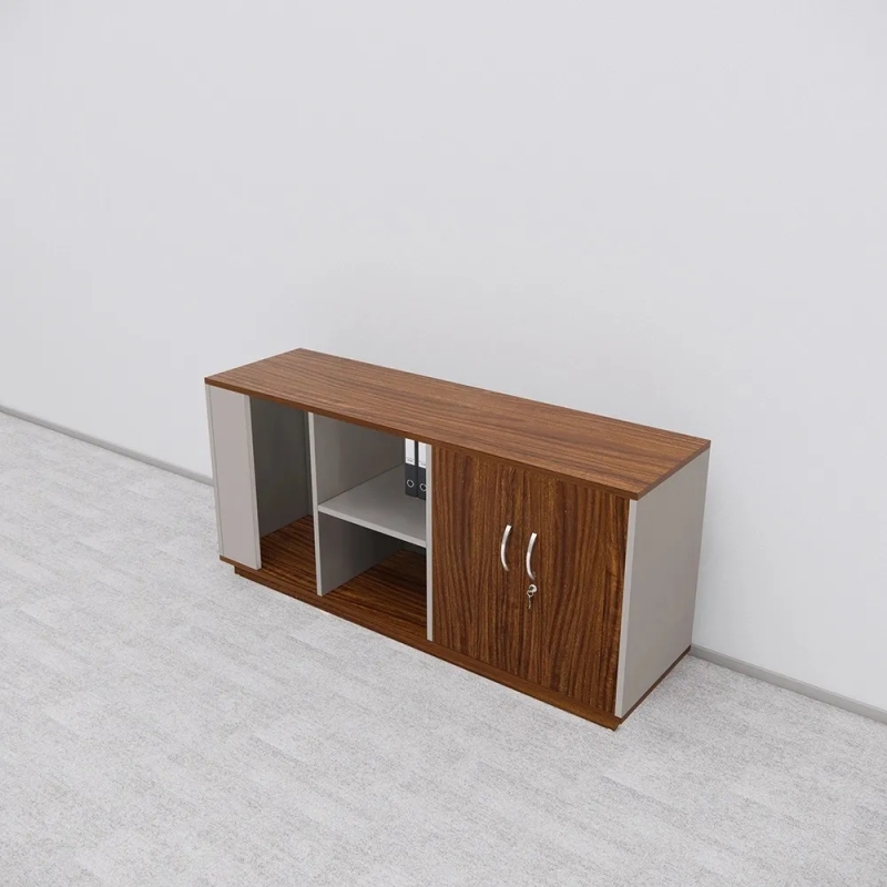 Tủ Phụ Văn Phòng 2 Cánh Mở Có Khóa Bảo Mật - TP57