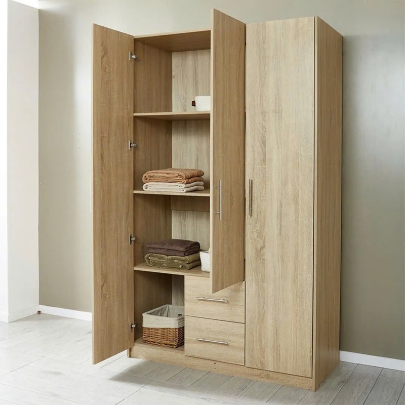 Tủ Quần Áo Gỗ Cho Phòng Ngủ Hiện Đại - TQA44