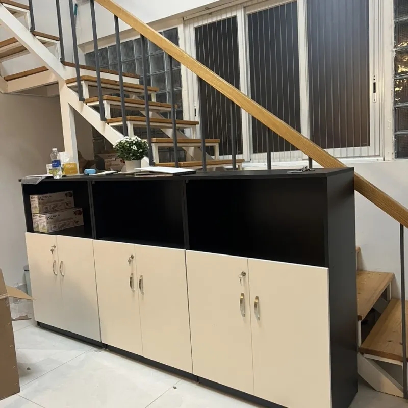 Tủ Tài Liệu Gỗ Thấp Dùng Trong Văn Phòng - THS108