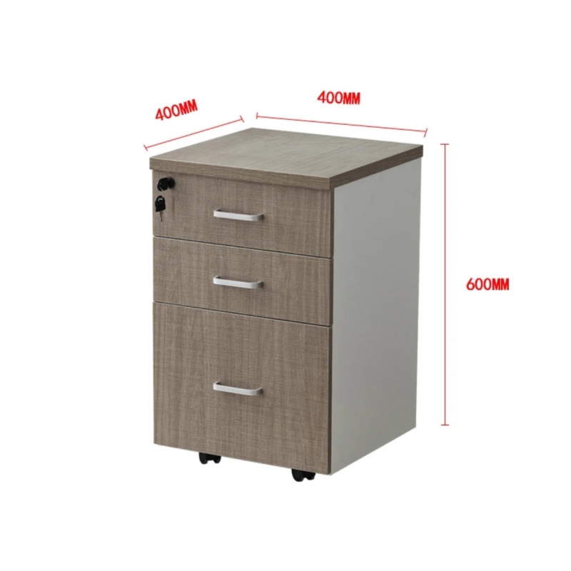 Bàn Làm Việc Gỗ Có Hộc Tủ Di Động - BG8