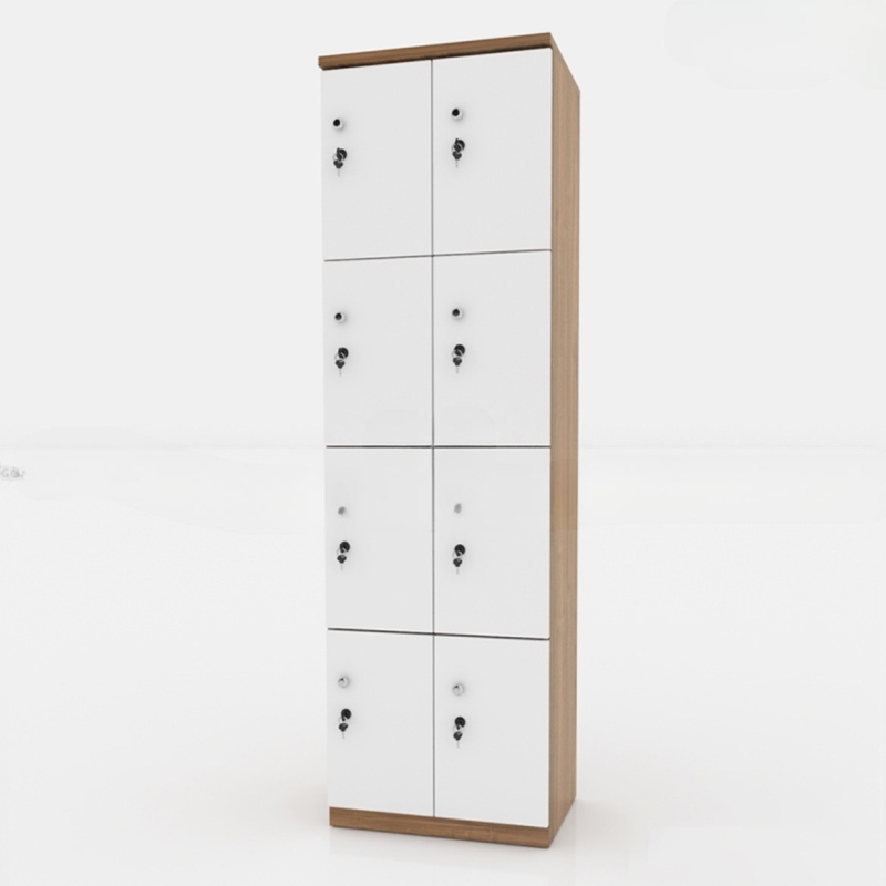 Tủ Locker Dáng Đứng 8 Cánh Dài - TLK18