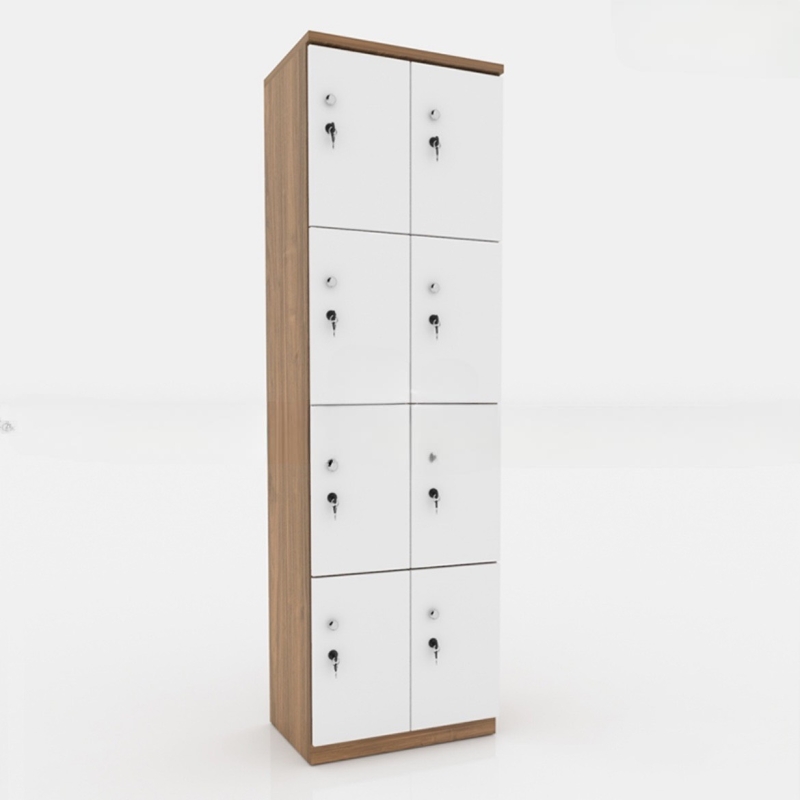 Tủ Locker Dáng Đứng 8 Cánh Dài - TLK18