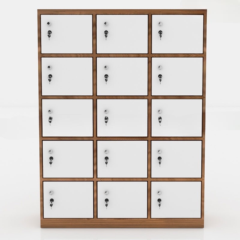 Tủ Locker 15  Cánh Khóa Bảo Mật - TLK20