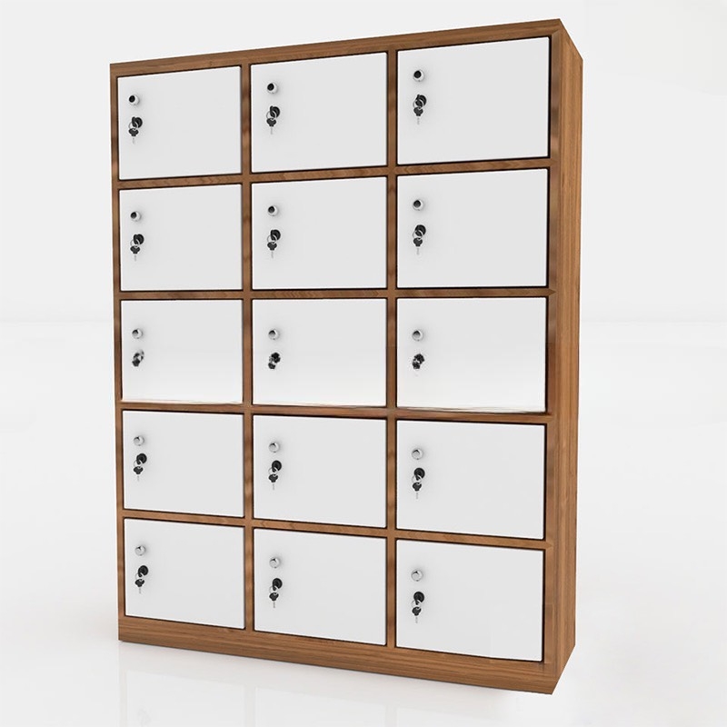Tủ Locker 15  Cánh Khóa Bảo Mật - TLK20