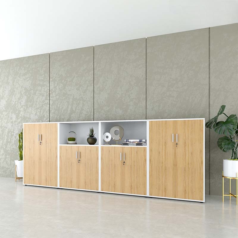Tủ Tài Liệu Gỗ Dáng Trung Đơn Giản - THS101