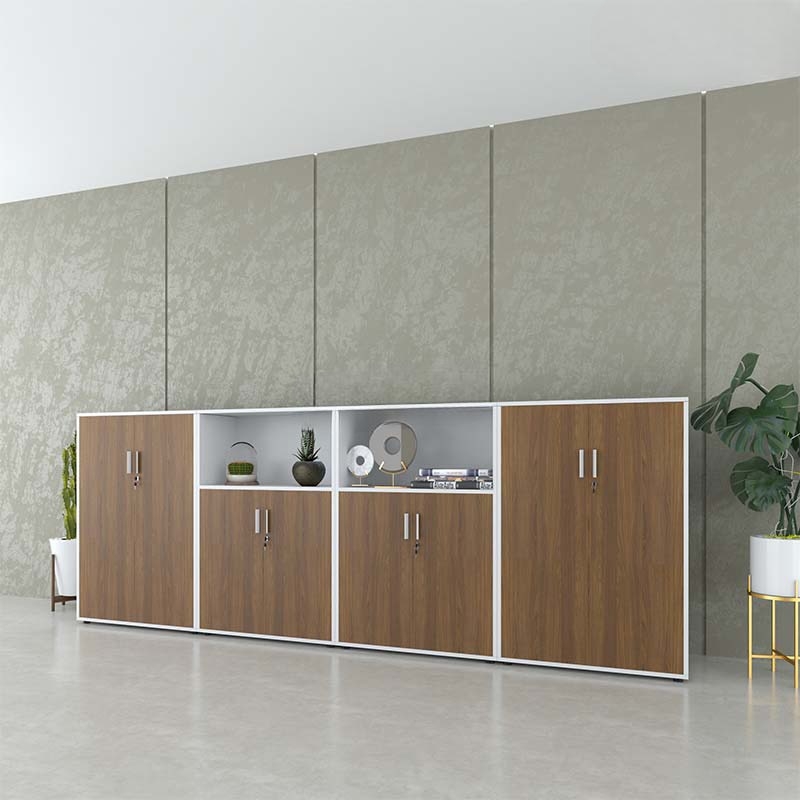 Tủ Tài Liệu Gỗ Dáng Trung Đơn Giản - THS101