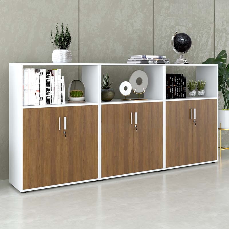 Tủ Tài Liệu Gỗ Dạng Trung Hiện Đại - THS29