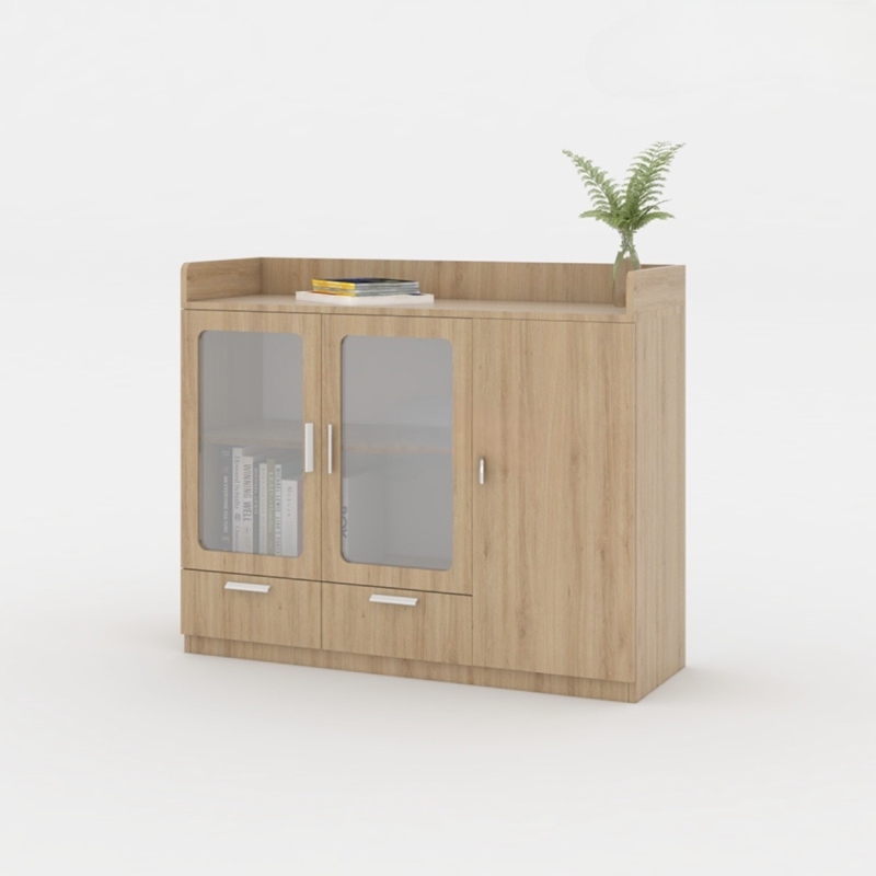 Tủ Tài Liệu Gỗ Dáng Lửng - THS60