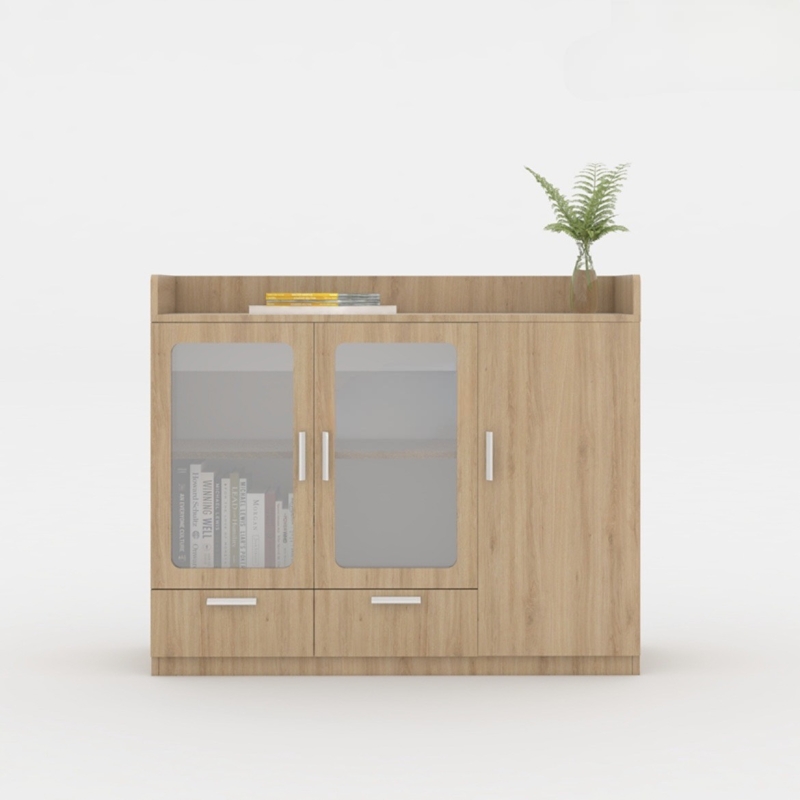 Tủ Tài Liệu Gỗ Dáng Lửng - THS60