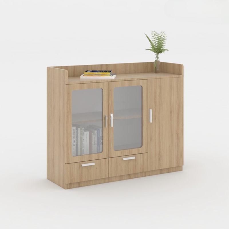 Tủ Tài Liệu Gỗ Dáng Lửng - THS60