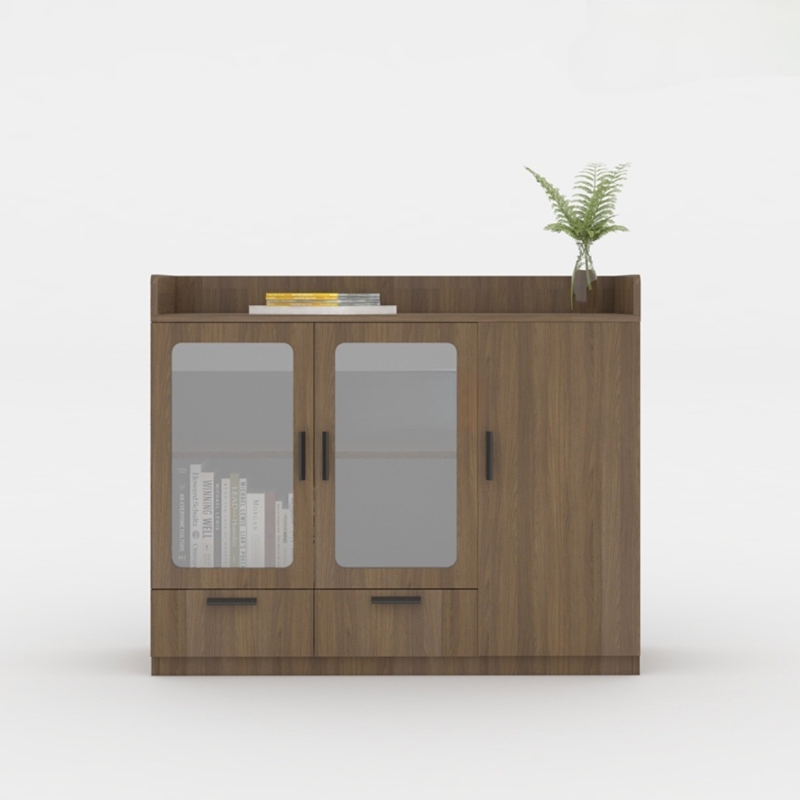Tủ Tài Liệu Gỗ Dáng Lửng - THS60