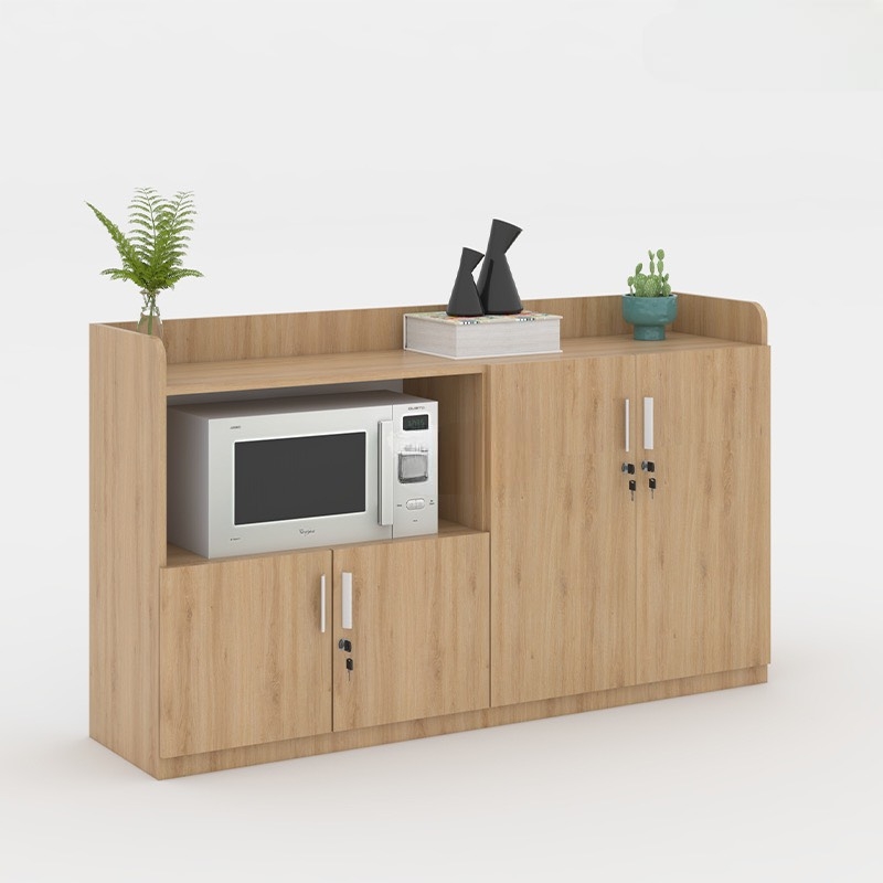 Tủ Tài Liệu Gỗ Để Lò Vi Sóng Cao Cấp - THS53