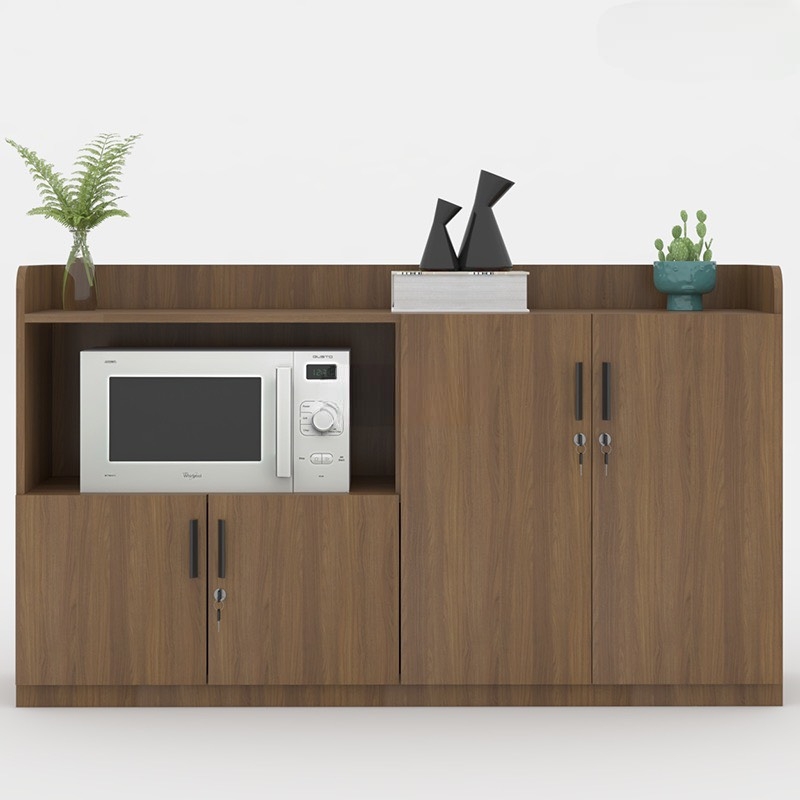 Tủ Tài Liệu Gỗ Để Lò Vi Sóng Cao Cấp - THS53