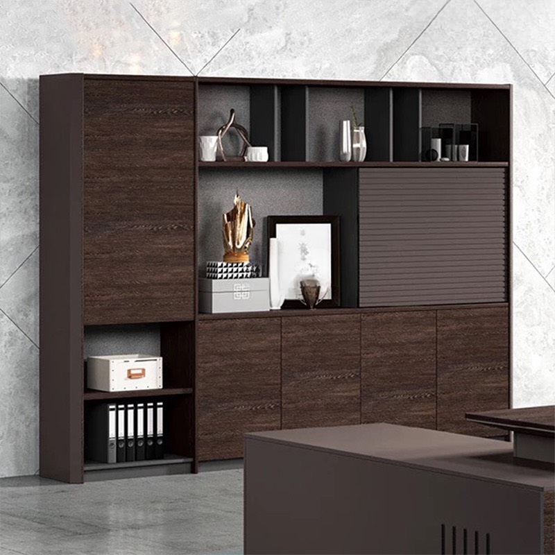 Tủ Tài Liệu Gỗ Thiết Kế Hiện Đại - THS164