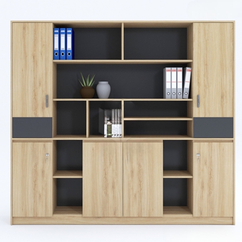 Tủ Tài Liệu Gỗ Thiết Kế Độc Đáo Đa Năng- THS209
