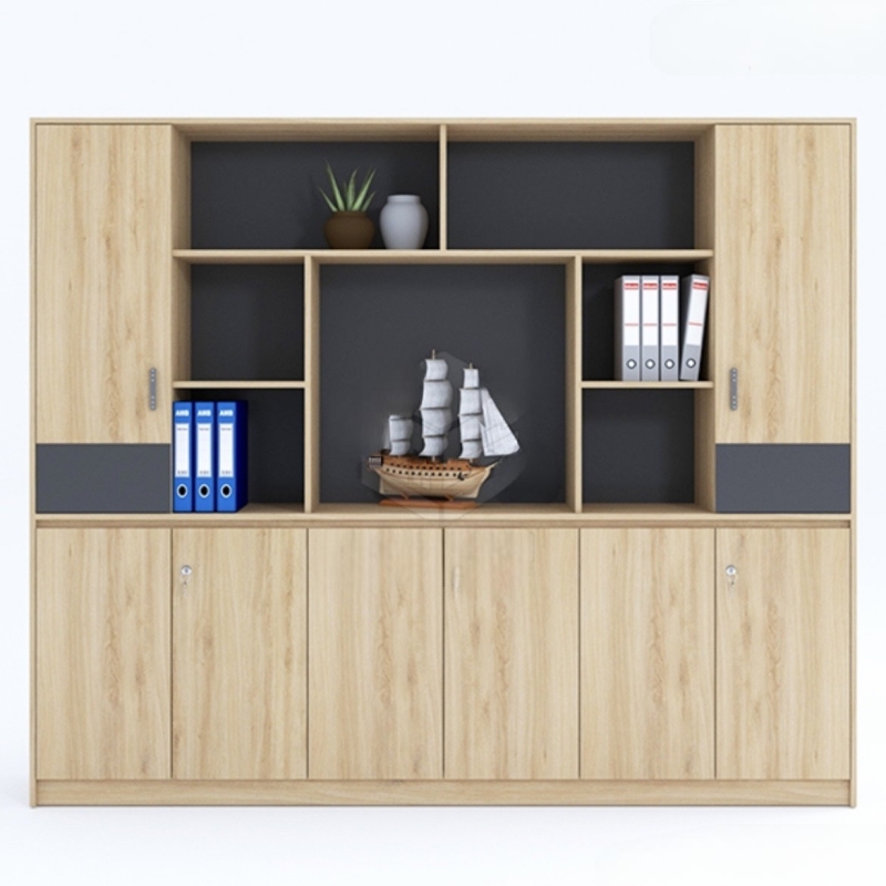 Tủ Tài Liệu Gỗ Hiện Đại Phòng Giám Đốc  - THS210