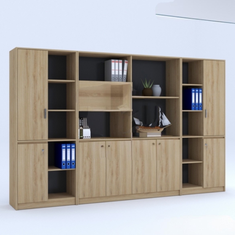 Tủ Tài Liệu Gỗ Kệ Tủ Hiện Đại Phòng Giám Đốc - THS211