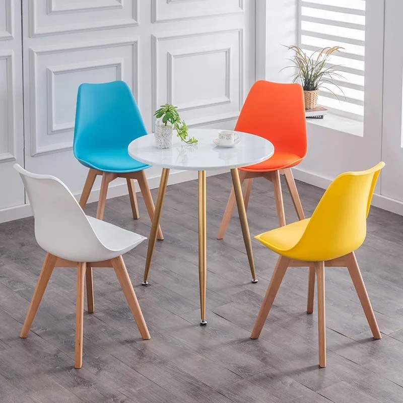 Ghế Cafe Tiếp Khách Emes Nhựa Bọc Nệm - CF10
