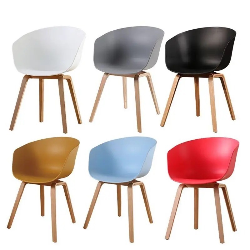 Ghế Cafe Tiếp Khách Emes Mặt Nhựa Đúc - CF13