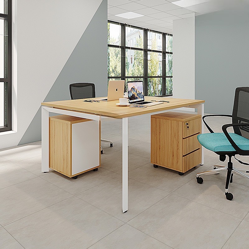 Bàn Cụm Làm Việc 2 Người Gỗ Công Nghiệp - BC9