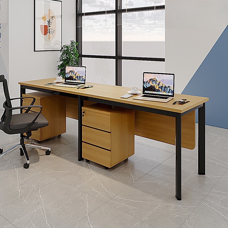 Bàn Cụm Làm Việc 2 Người Yếm Lửng - BC8