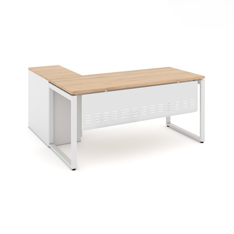 Bàn Làm Việc Góc L Chân Chữ U - BLV23