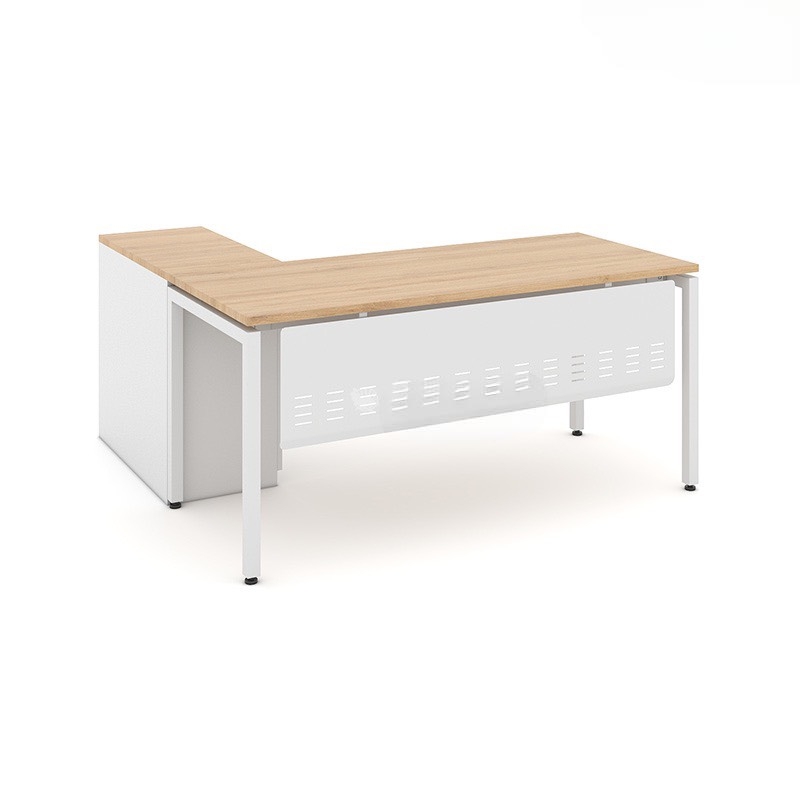 Bàn Văn Phòng Góc L Chân Độc Lập Yếm Lửng - BLV17