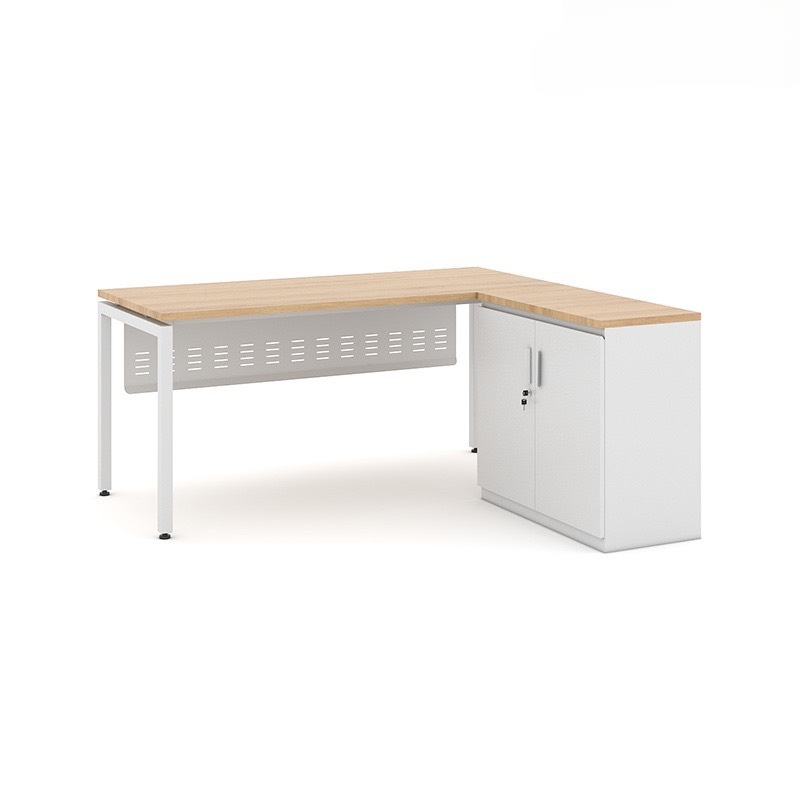 Bàn Văn Phòng Góc L Chân Độc Lập Yếm Lửng - BLV17