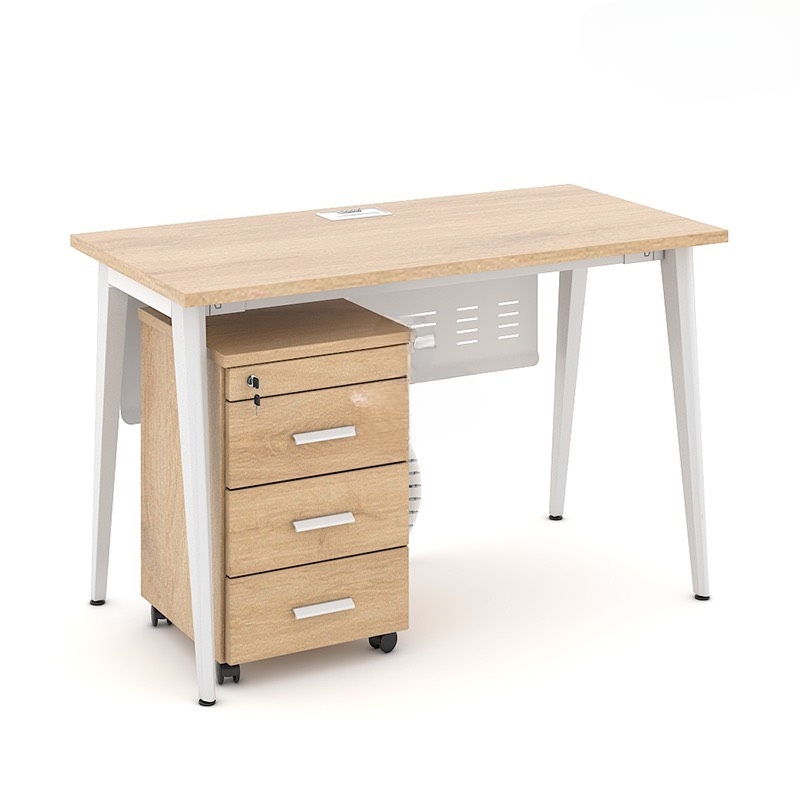Bàn Làm Việc Yếm Lửng Có Hộc Tủ - BLV50