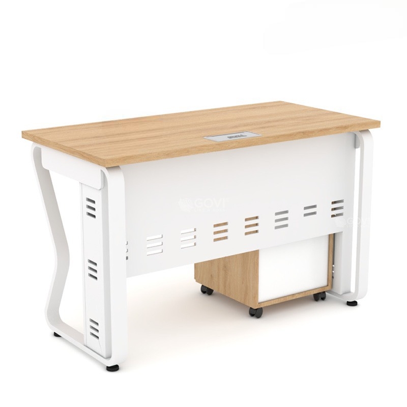 Bàn Văn Phòng 1m2 Chân Uốn Có Yếm - BLV124
