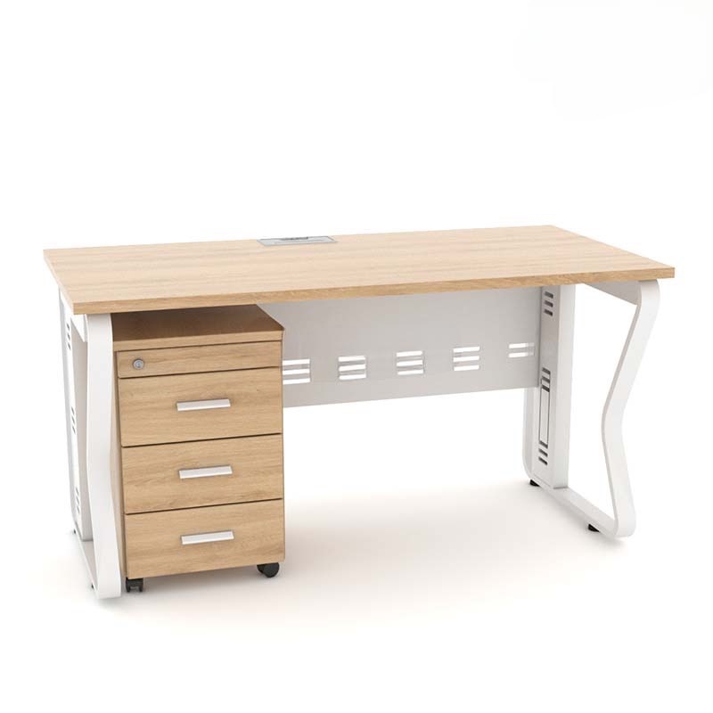 Bàn Làm Việc 1m4 Chân Uốn Độc Đáo - BLV122