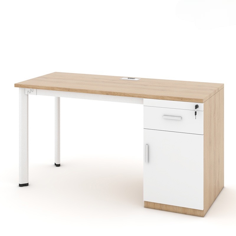 Bàn Văn Phòng Liền Hộc Chân Độc Lập 1m6 - BLV38
