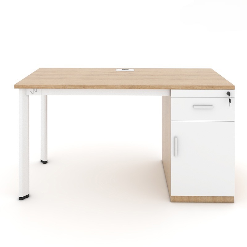 Bàn Văn Phòng Liền Hộc Chân Độc Lập 1m6 - BLV38