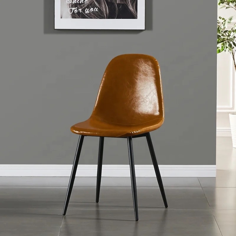 Ghế Cafe Tiếp Khách Eames Bọc Da Nhập Khẩu - CF27