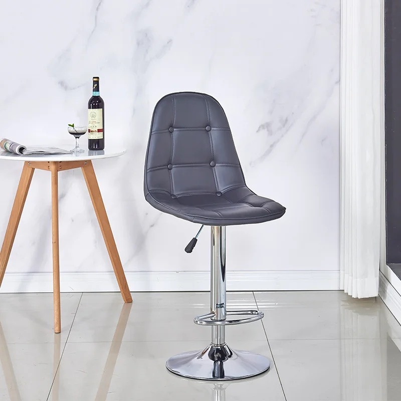 Ghế Bar Eames Bọc Nệm Da Cúc - QB10