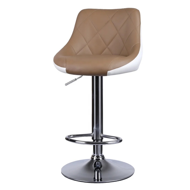 Ghế Bar Lưng Bọc Da Nhập Khẩu Hiện Đại - QB17